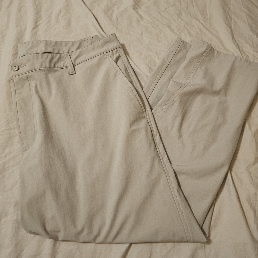 FootJoy Golf Pants Mens 38x30 Beige Performance Chino FJ